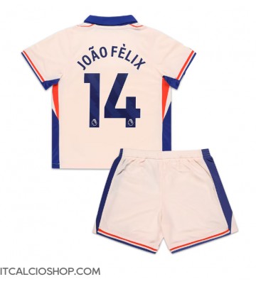 Chelsea Joao Felix #14 Seconda Maglia Bambino 2024-25 Manica Corta (+ Pantaloni corti)